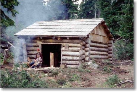 Necklace Valley Cabin in 1954